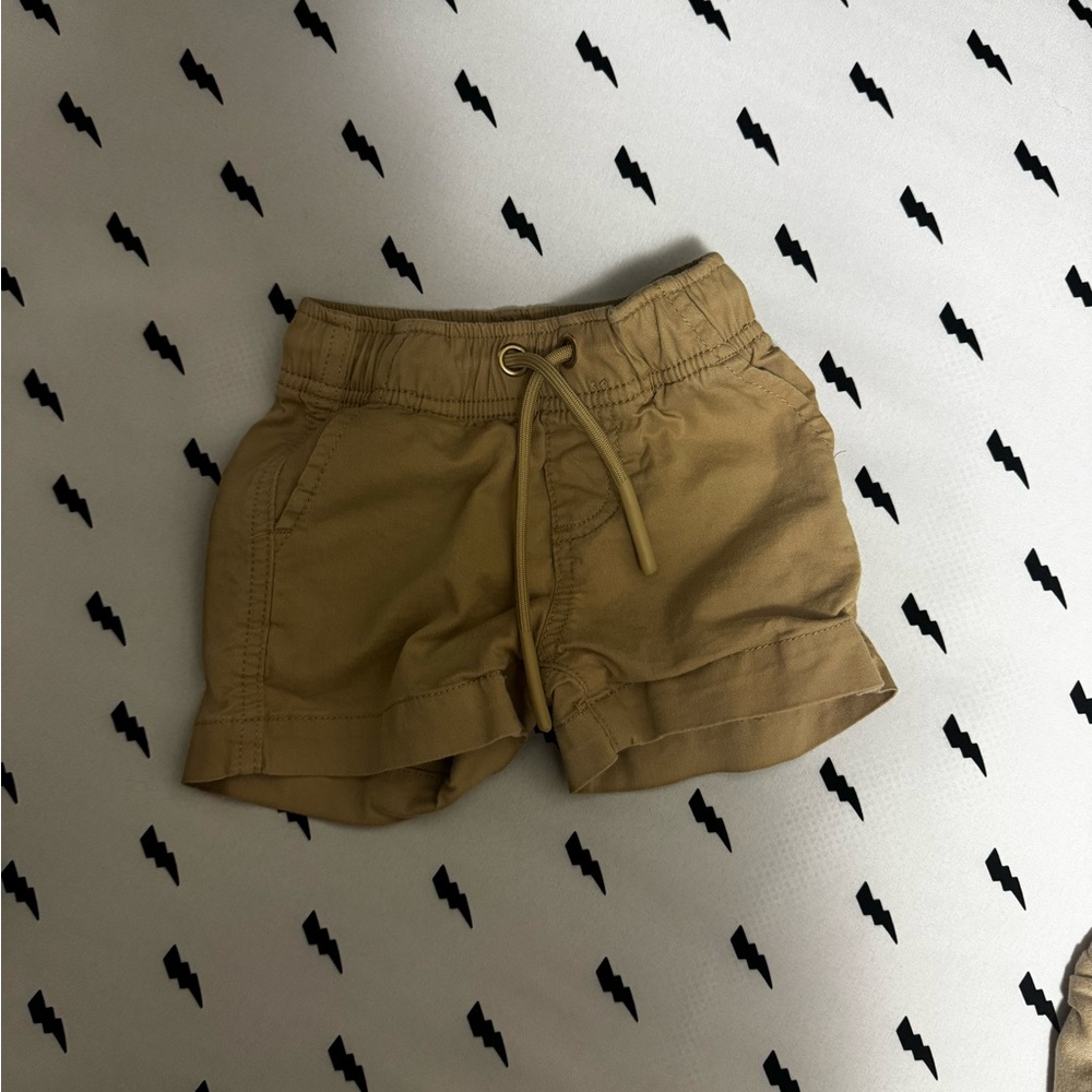 Classic Tan Drawstring Baby/Toddler Shorts